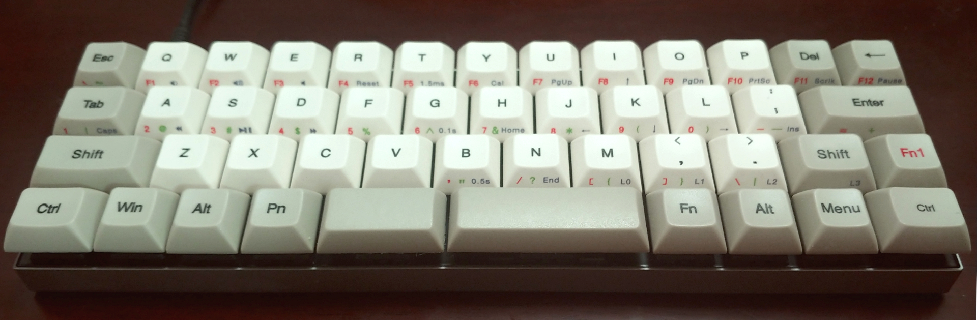 VORTEX CORE 40% キーボード 赤軸 - PC周辺機器